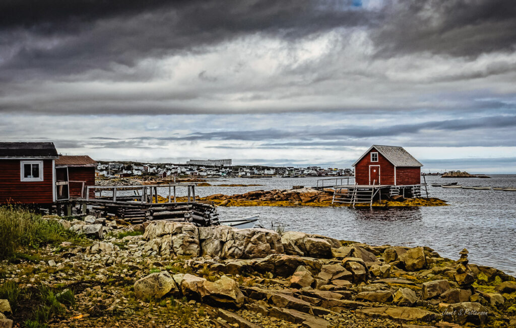 architecture, landscape, seascape, building, inn, Fogo Island, Joe Batt&#039;s Arm, NL